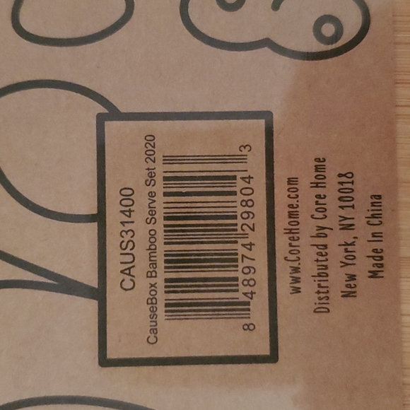 Core Bamboo Serve Set - Picture 5 of 5